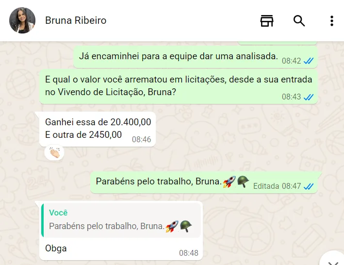 Depoimento Bruna Ribeiro