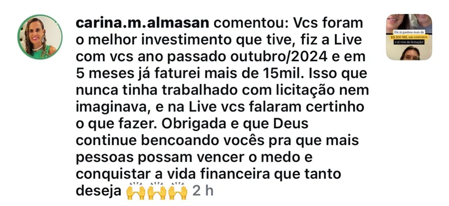 Depoimento Carina M.