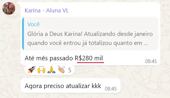 Karina R$280k