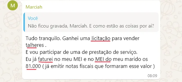 Marciah talheres