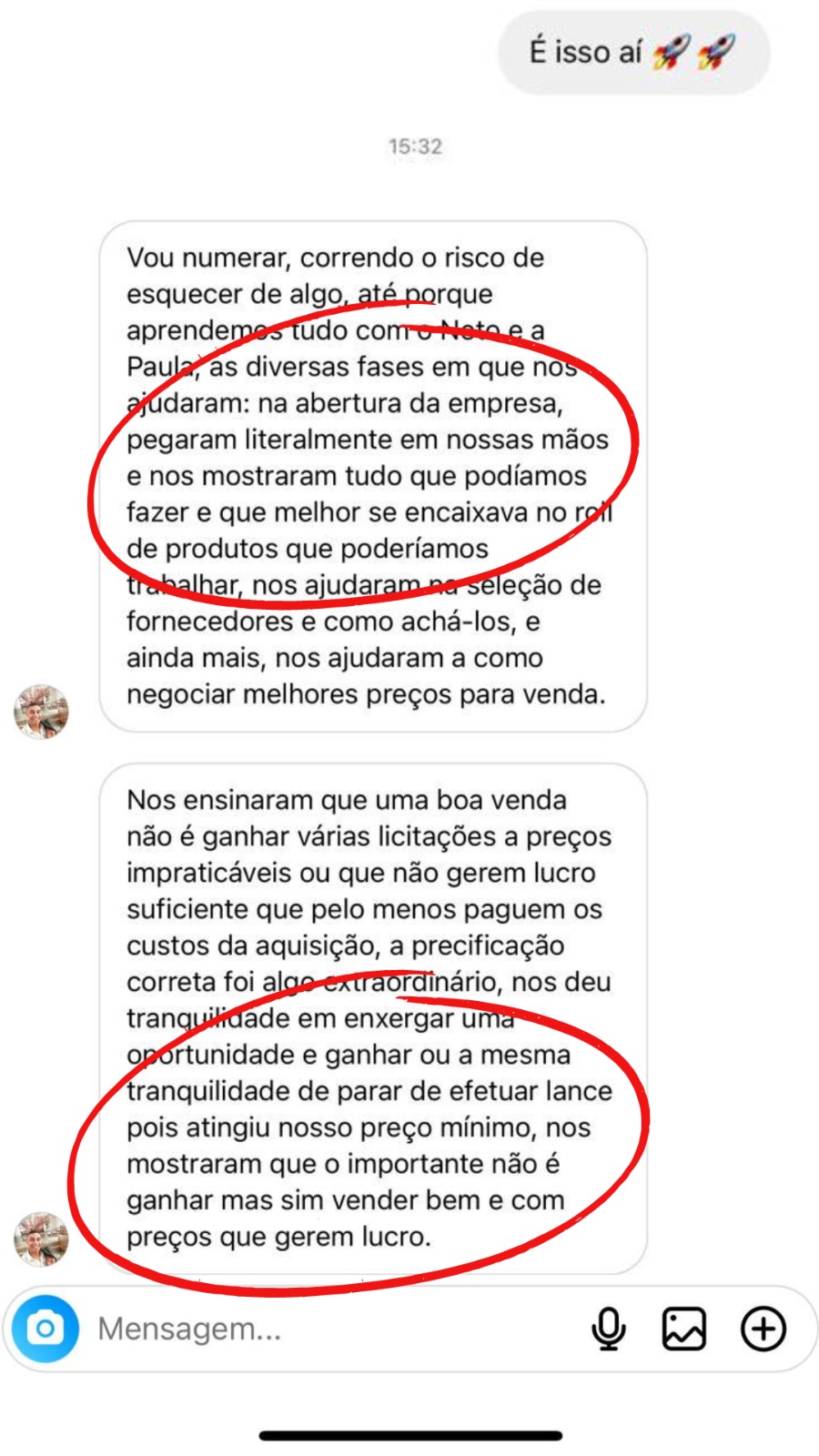 Pablo relata mudança de mentalidade para parar de disputar só por preço baixo e proteger margem.