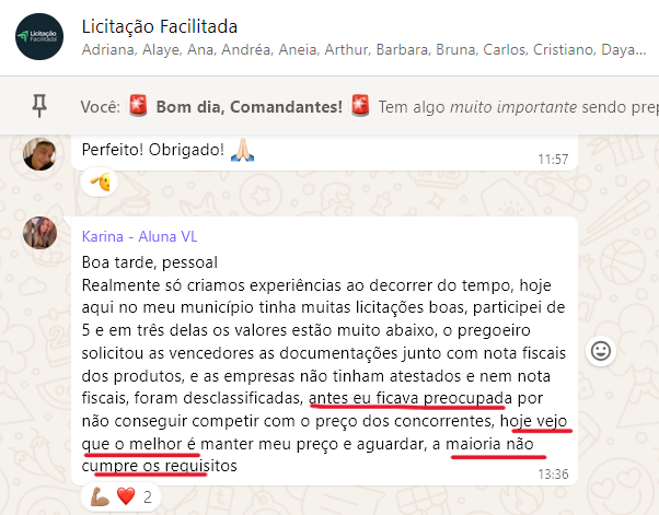 Karina aplica estratégia para não reduzir preço sem critério e proteger o resultado da venda.