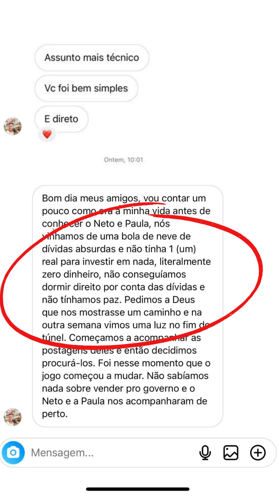 Pablo compartilha a transformação depois de encontrar um caminho mais claro dentro das licitações.