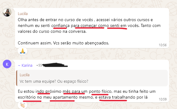 Karina mostra que os resultados nas licitações também ajudaram a fortalecer a estrutura do negócio.