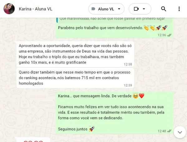 Depoimento Karina